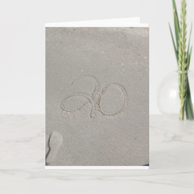 Sand Holiday Card (Front)