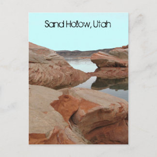 Sand Hollow, Utah Postcard