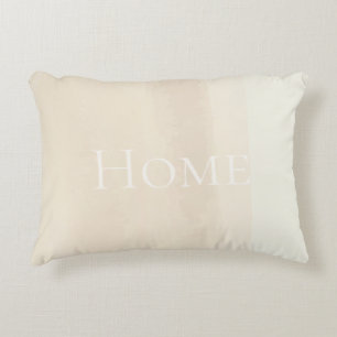 Sand Horizon Watercolor Decorative Cushion