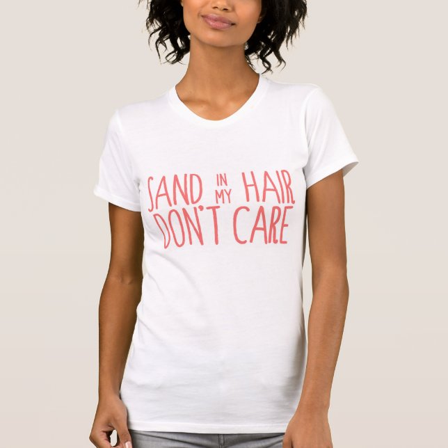 Sand in my Hair Beach Summer Tee (Front)