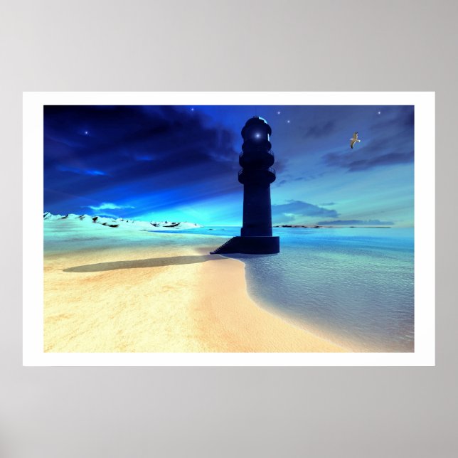 SAND ISLAND LIGHT PRINT (Front)