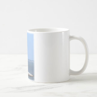 sand island lighthouse coffee mug
