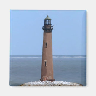 sand island lighthouse magnet