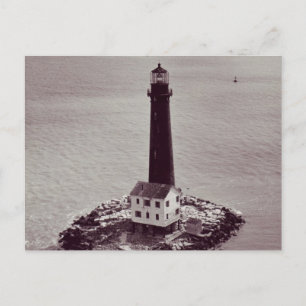 Sand Island Lighthouse Postcard