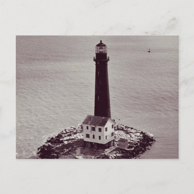 Sand Island Lighthouse Postcard (Front)
