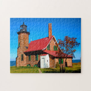 Sand Island Wisconsin. Jigsaw Puzzle