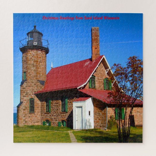 Sand Island Wisconsin. Jigsaw Puzzle (Vertical)