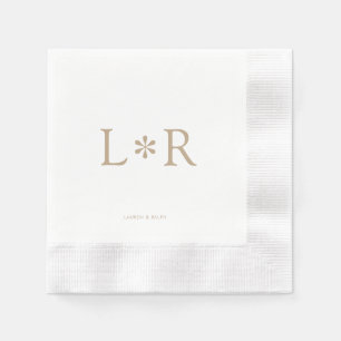 Sand & Ivory Stylish Modern Napkin