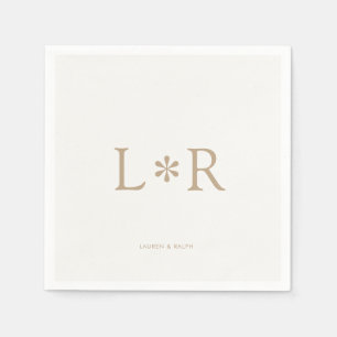 Sand & Ivory Stylish Modern Napkin