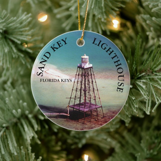 Sand Key Lighthouse, Florida Keys Ornament (Tree)