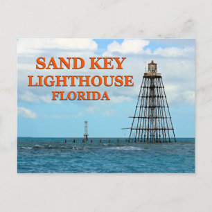 Sand Key Lighthouse, Florida Postcard