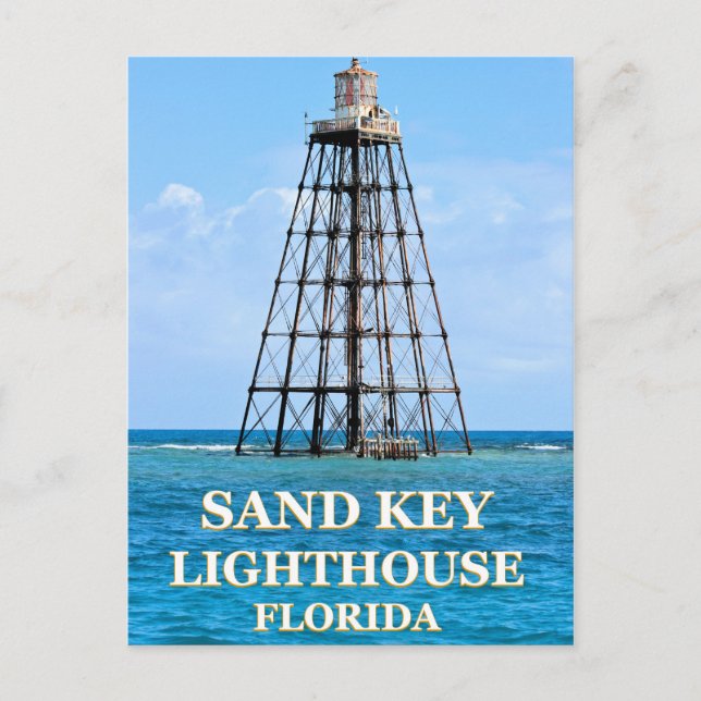 Sand Key Lighthouse, Florida Postcard (Front)