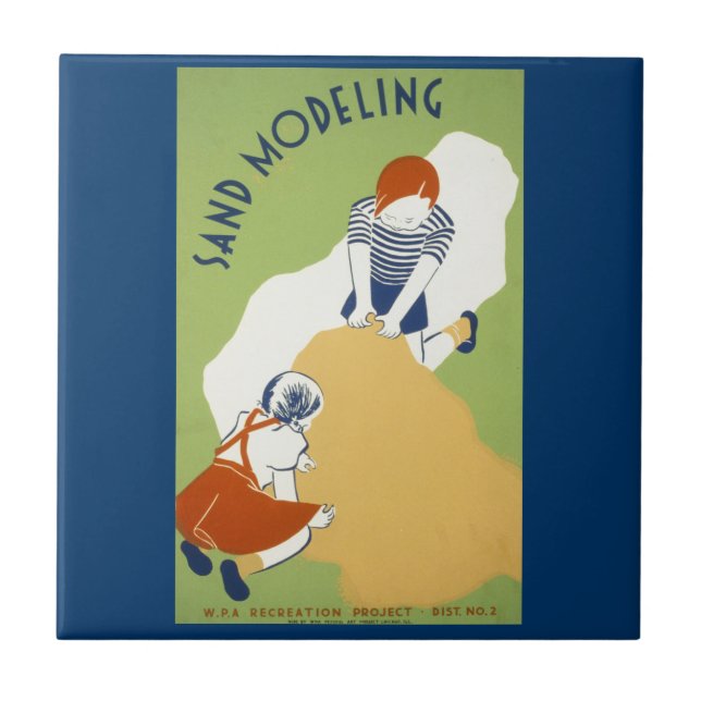 Sand Modelling Tile (Front)