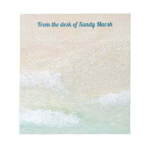Sand n Surf From Desk of Personalised Note Pad