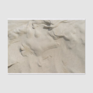 Sand pattern tissue paper