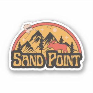 Sand Point, Alaska Sticker