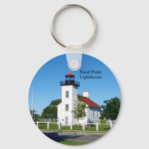 Sand Point Lighthouse key chain