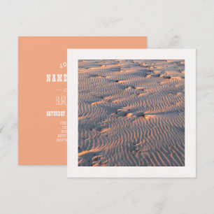 sand ripples invitation