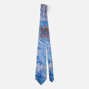 Sand & Sea Abstract Tie