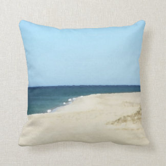 Sand, Sea, and Sky on Cape Cod Cushion