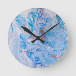 Sand & Sea Round Clock