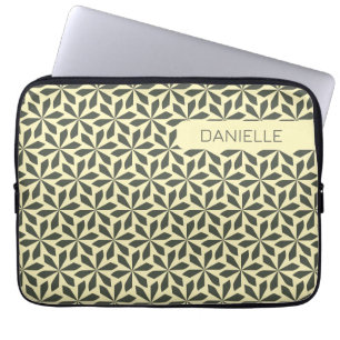 sand shades abstract pattern  laptop sleeve