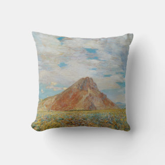 Sand Springs Butte by Childe Hassam, Vintage Art Cushion