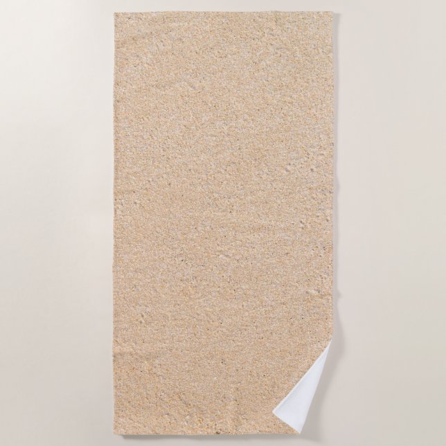 Sand texture beach towel (Front)