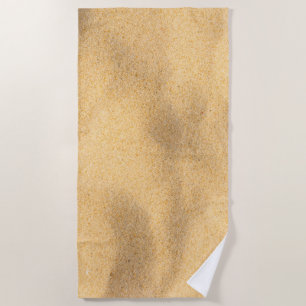 Sand texture beach towel