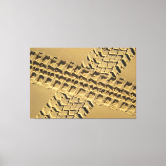 SAND TRACKS 40x60 Canvas Print