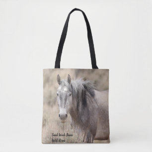 Sand Wash Basin Wild Horses Tote Bag