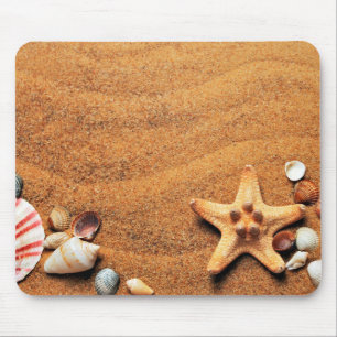 Sand with Gifts by storeman Mouse Mat