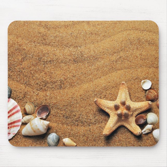 Sand with Gifts by storeman Mouse Mat (Front)