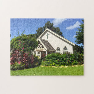 Sandals Chapel Jamaica. Jigsaw Puzzle