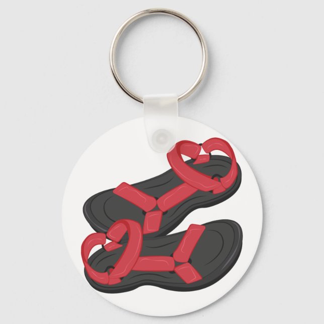 Sandals Key Ring (Front)