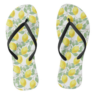 Sandals lemon.