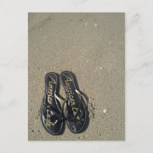 Sandals of the Beach Postcard
