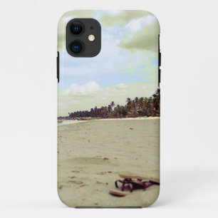 Sandals on Tropical Beach iPhone 11 Case