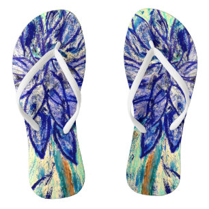 Sandals Rare Blue Dalhia