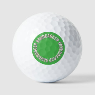 Sandbagger green value golf balls 12 pk