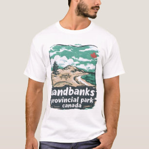 Sandbanks Provincial Park Sand Dunes Beach T-Shirt