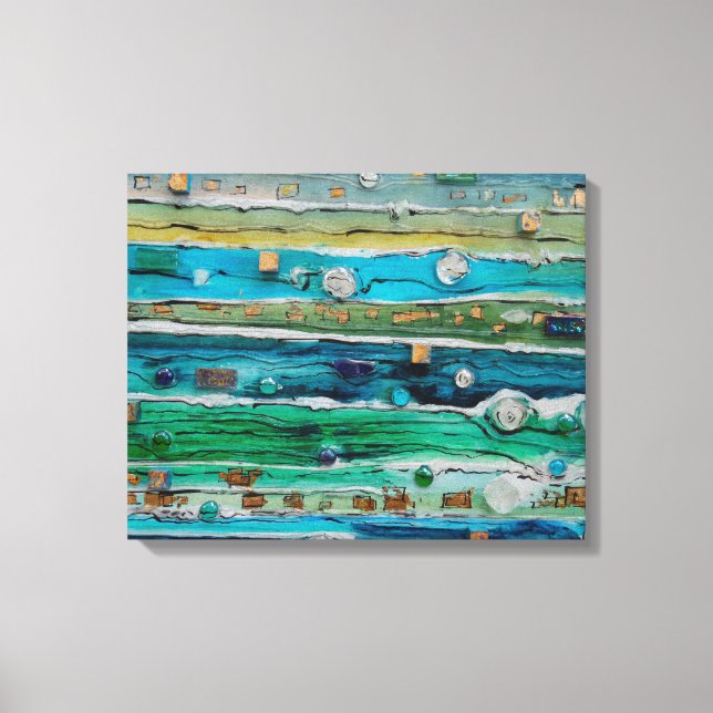 Sandbars, Ft. DeSoto Canvas Print (Front)