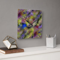 Sandblasted splattered yellow red paint on cotton