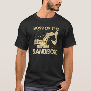 Sandbox Boss Excavator Driver Heavy Equipment Oper T-Shirt