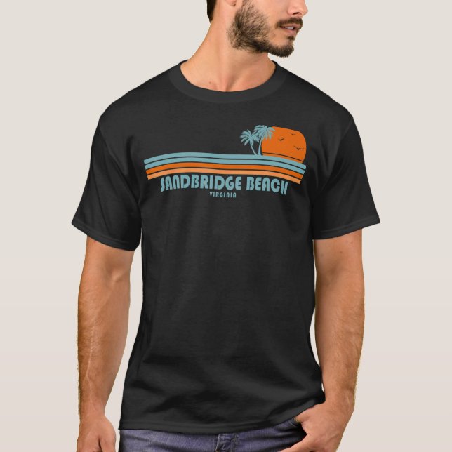 Sandbridge Beach Virginia T-Shirt (Front)