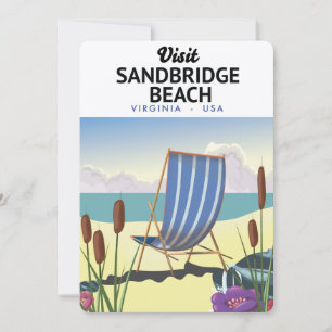 Sandbridge Beach Virginia USA, Invitation