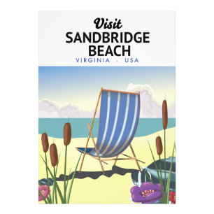 Sandbridge Beach Virginia USA, Photo Print