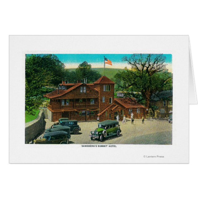 Sandburg's Summit Hotel on Ridge Route (Front Horizontal)