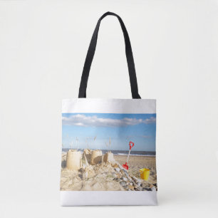 Sandcastle At Beach Tote Bag