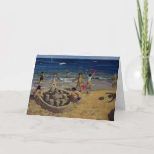 Sandcastle France 1999 Holiday Card